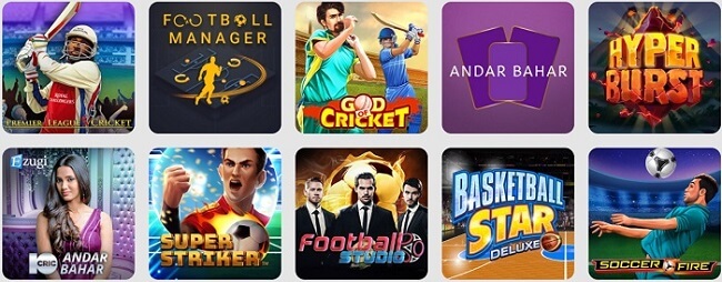 10cric Casino Games