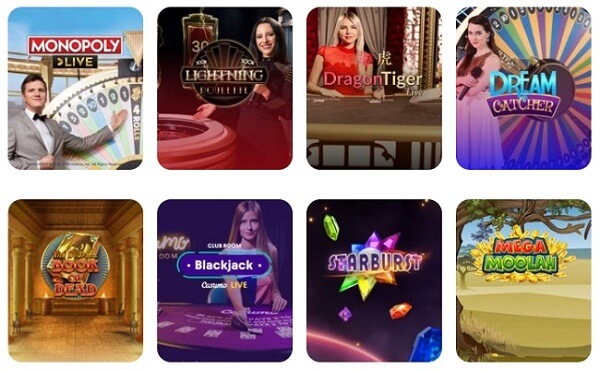 Casumo Casino Games