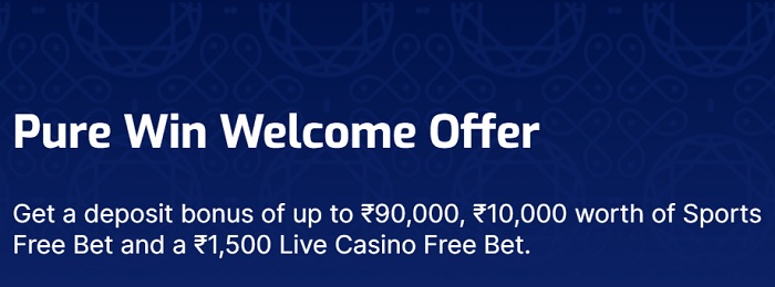 Pure Win Welcome Offer