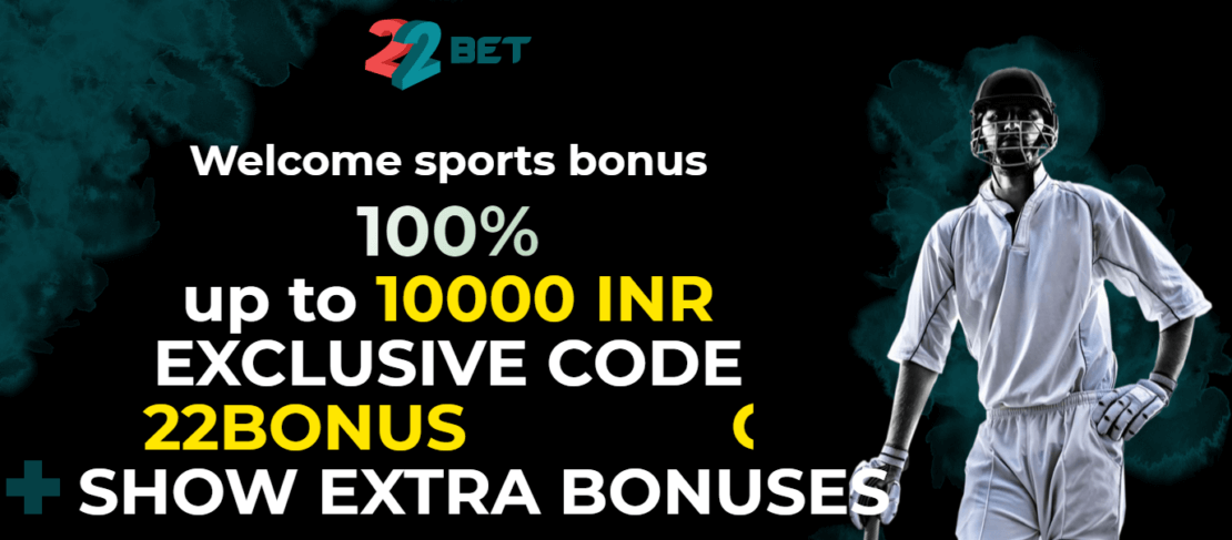 22bet promo code 22BONUS 