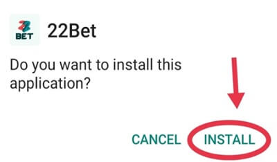 22bet App Installation Steps