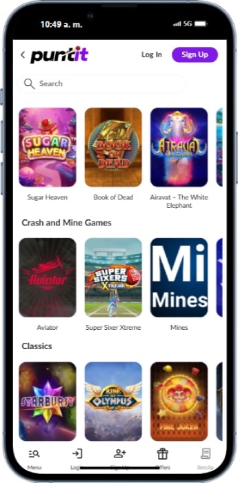 Puntit Mobile App