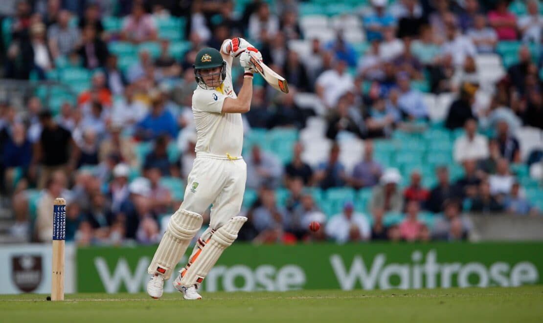 Australia's Steven Smith batting during the Investec Ashes Test Series match between England and Australia as one of the bigger Test Series in cricket